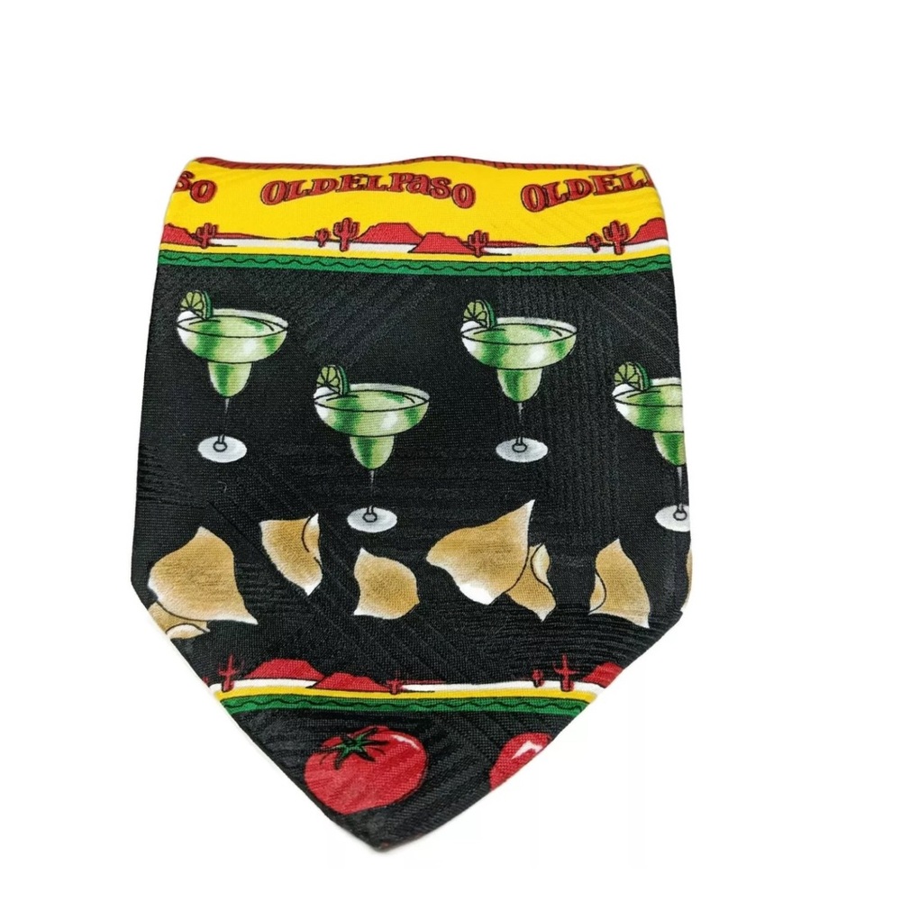 OLD EL PASO Mens Necktie Pepper Sauce Neck Tie